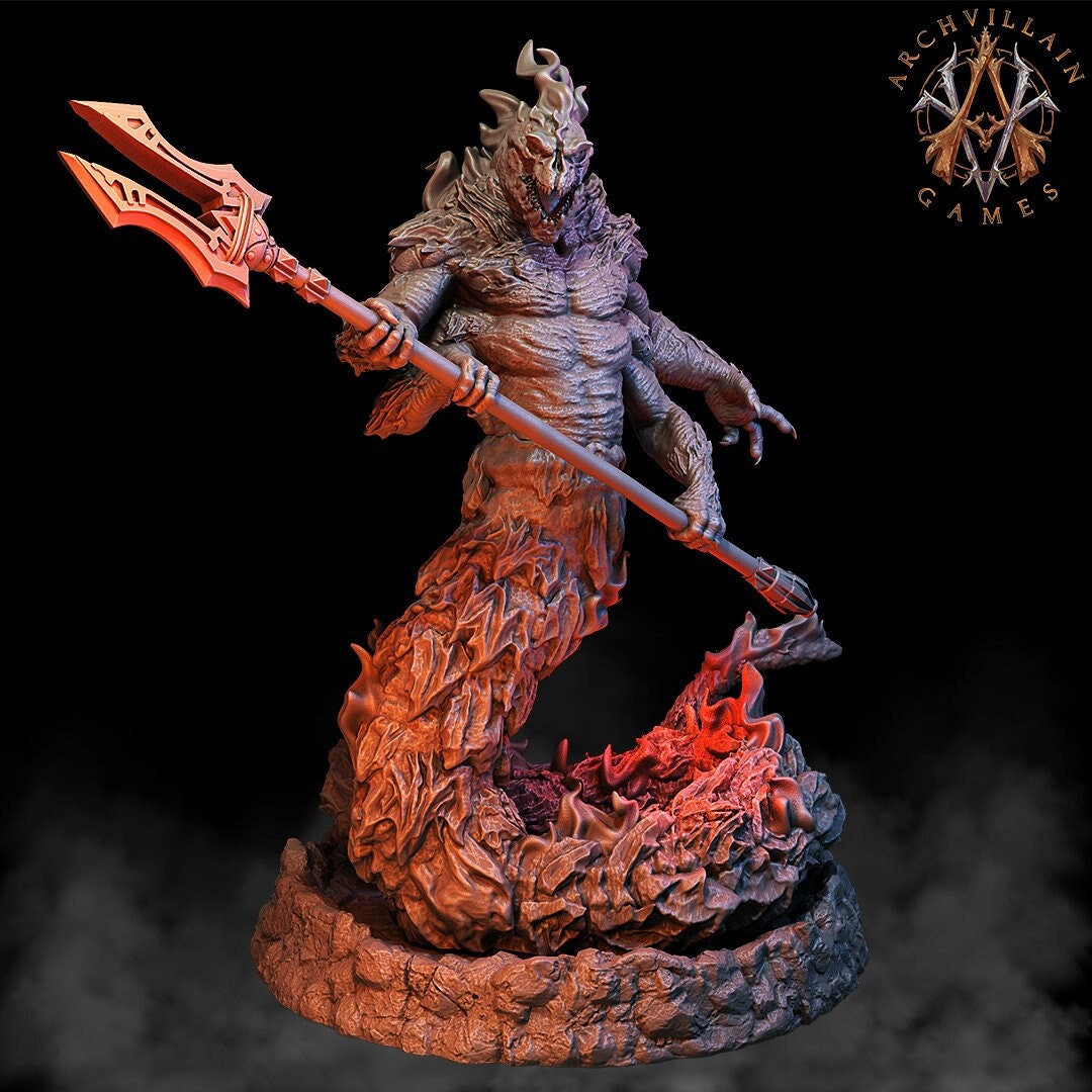 Salamander Lords by Archvillain Games | Magma Lords| D&D | Dungeons Dragons | Pathfinder | Wargaming | TTRPG | RPG