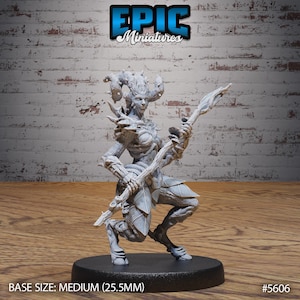 Tree Dryad / River Hag / Rabbitfolk Brute by Epic Miniatures | Witch Forest