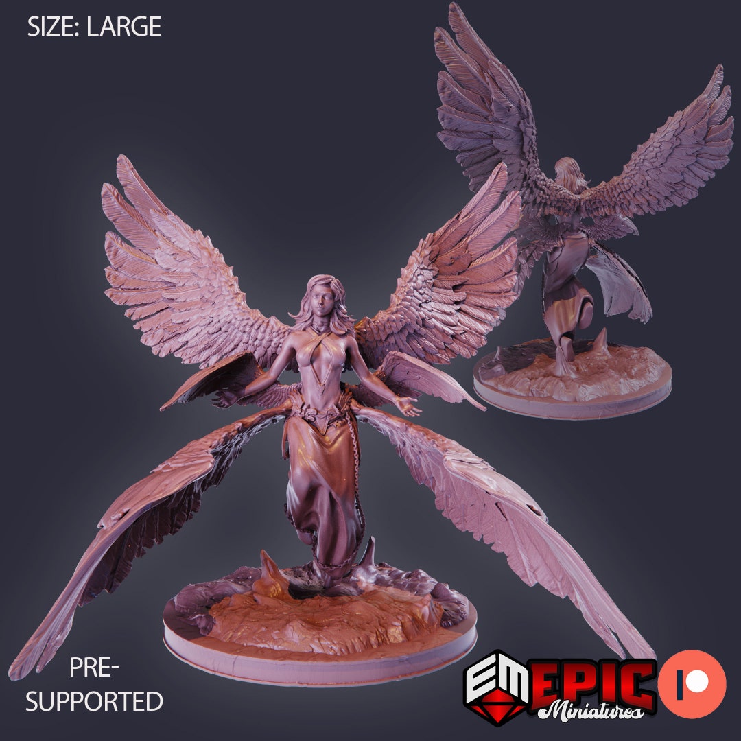 Seraphim Angel by Epic Miniatures - Sky Dominion - Etsy