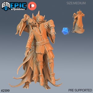 Nosferatu  | Vampires Curse | Unpainted Resin Miniature for DnD RPG Tabletop
