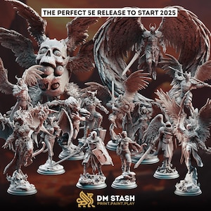 Devils and Divine by DM Stash | D&D | Dungeons Dragons | Pathfinder | Wargaming | TTRPG