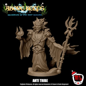 Ahti Tribe Mage by Mojibake | Fantasy Realms Unleashed