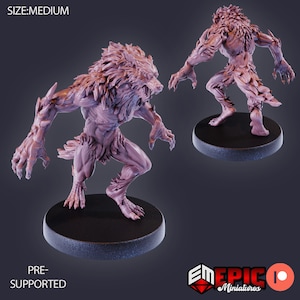 Werewolf Brute by Epic Miniatures - Caves of Despair