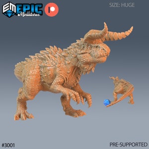 Carnotaurus by Epic Miniatures | Jurassic Encounters