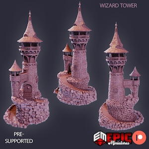 Wizard Tower by Epic Miniatures - Kingdom of Secrets