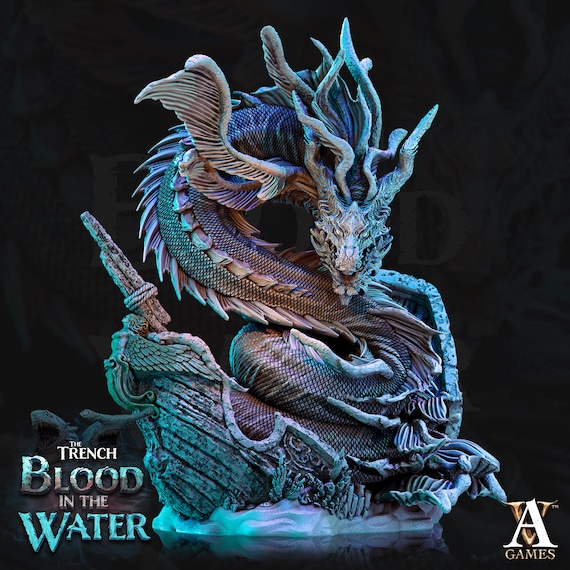 Vaiakvo - Sea Dragon by Archvillain Games | the Trench - Blood in