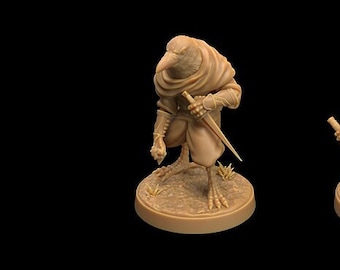Ravenfolk by Dragon Trappers Lodge | Unpainted Resin Miniature for DnD RPG Tabletop