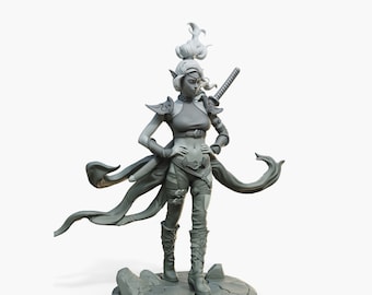 Nightshade Sisters by Female Miniatures | Unpainted Resin Miniature for DnD RPG Tabletop