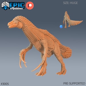 Therizinosaurus by Epic Miniatures | Jurassic Encounters