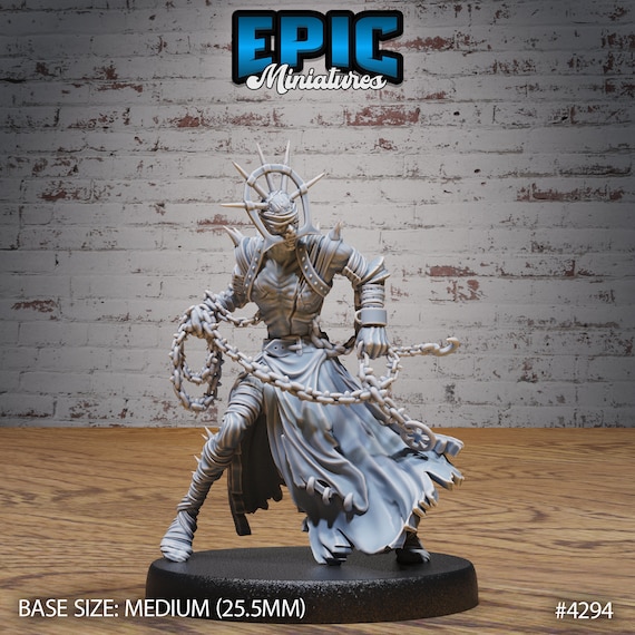 Chain Demon | Infernal Assault | Unpainted Resin Miniature for Dnd