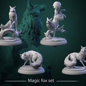 Magic Fox by White Werewolf Tavern