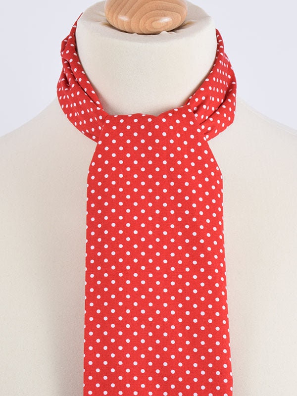 Red Polka Dot Scarf Etsy Singapore
