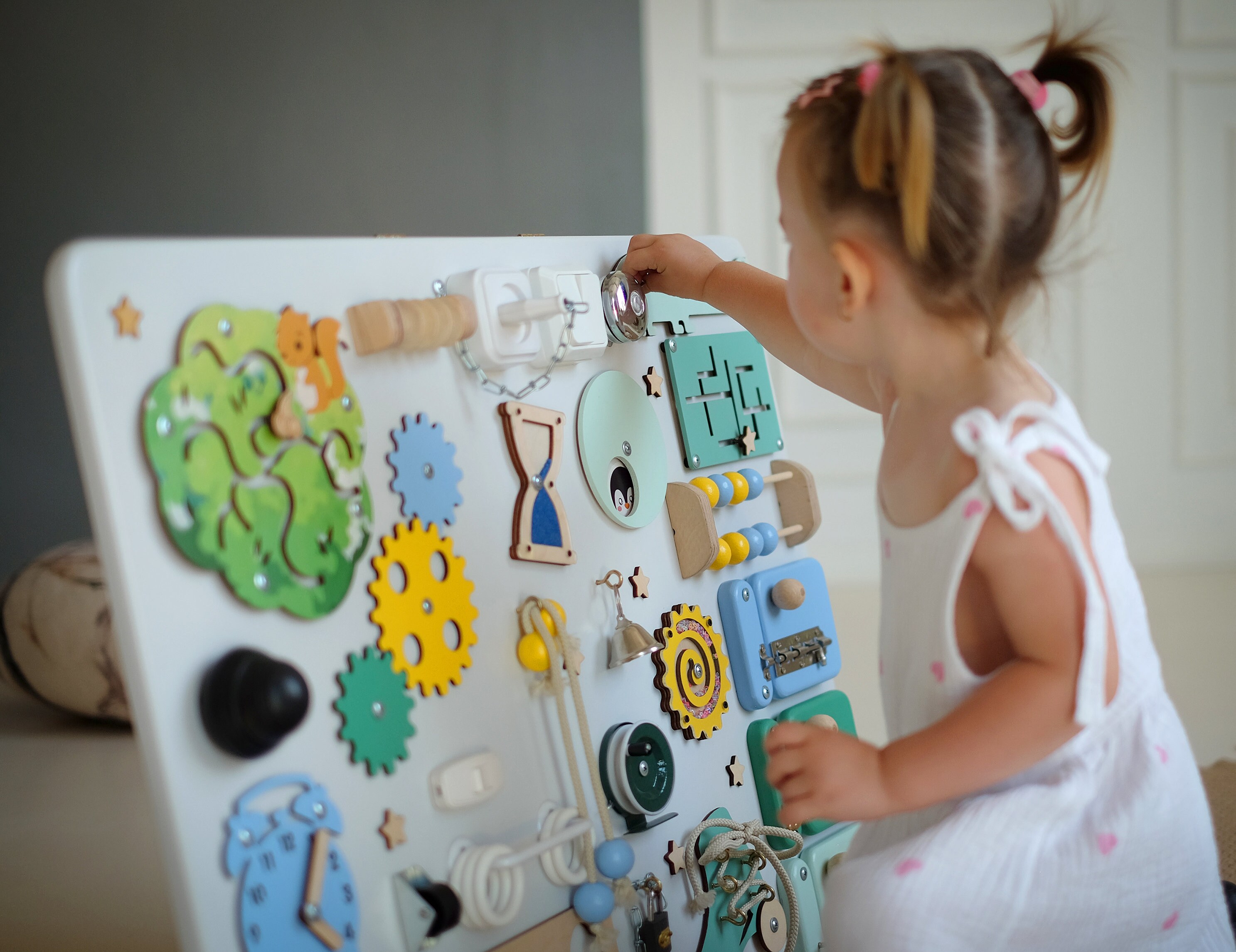 Sale montessori busy board activity board toddler 1 2 year etsy artofit
