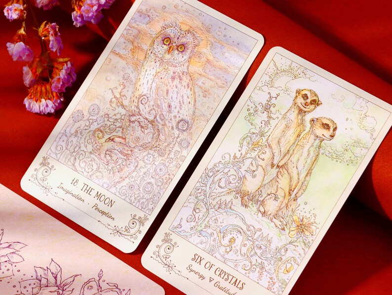 Unique Spirit Song New Tarot decks for beginners/Full tarot Etsy