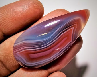 Designer Botswana Agate Cabochon, Red Botswana Agate Gemstone, Agate Jewelry,Botswana Agate, 30 ct. ,size 43x20x5MM