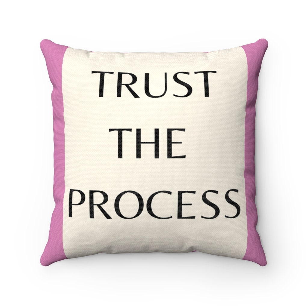 L'oreiller Trust, Idée Cadeau Mignonne, Inspiration Positive de La Chambre, d'anniversaire, Spiritue