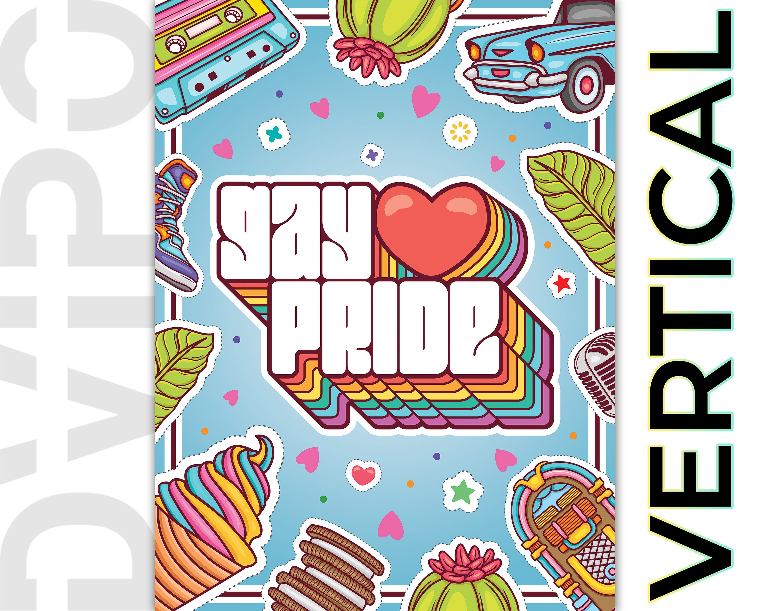 LGBTQ Pride Poster, Love is Love Sign, Pride Month Decor, Rainbow Pride ...