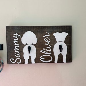Dog Leash Holder Custom