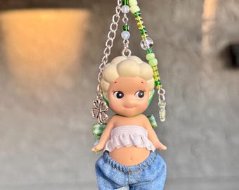 Sonny Angel Keychain | Handmade Beaded Phone Charm