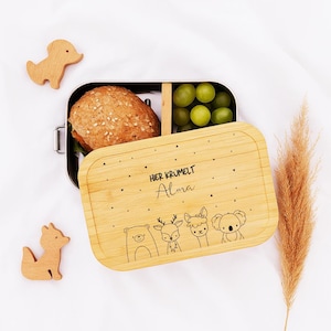 Personalized lunch box for children, Personalized lunch box, Personalized lunch box, Gifts for kids, Lunch box for kindergarten, Happy Box