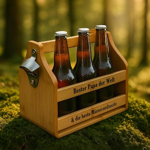 Father&#39;s Day gift, Father&#39;s Day, beer carrier, beer carrier dad, men&#39;s handbag, beer garden, Father&#39;s Day gifts
