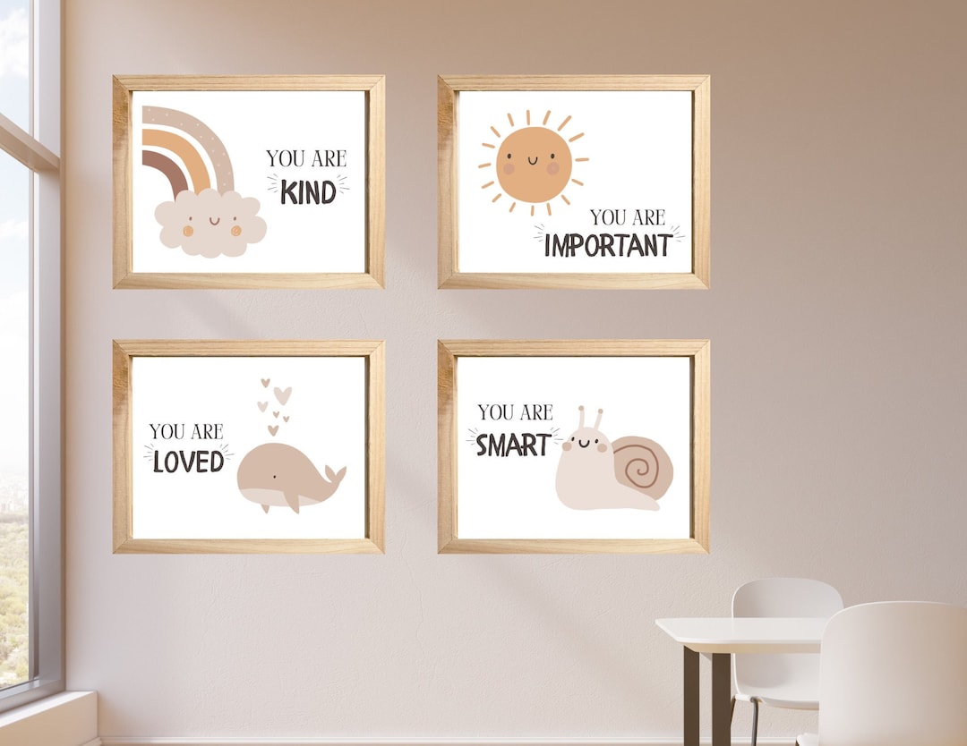 4 Therapist Office Decor Counseling Posters Therapy Wall Art School ...