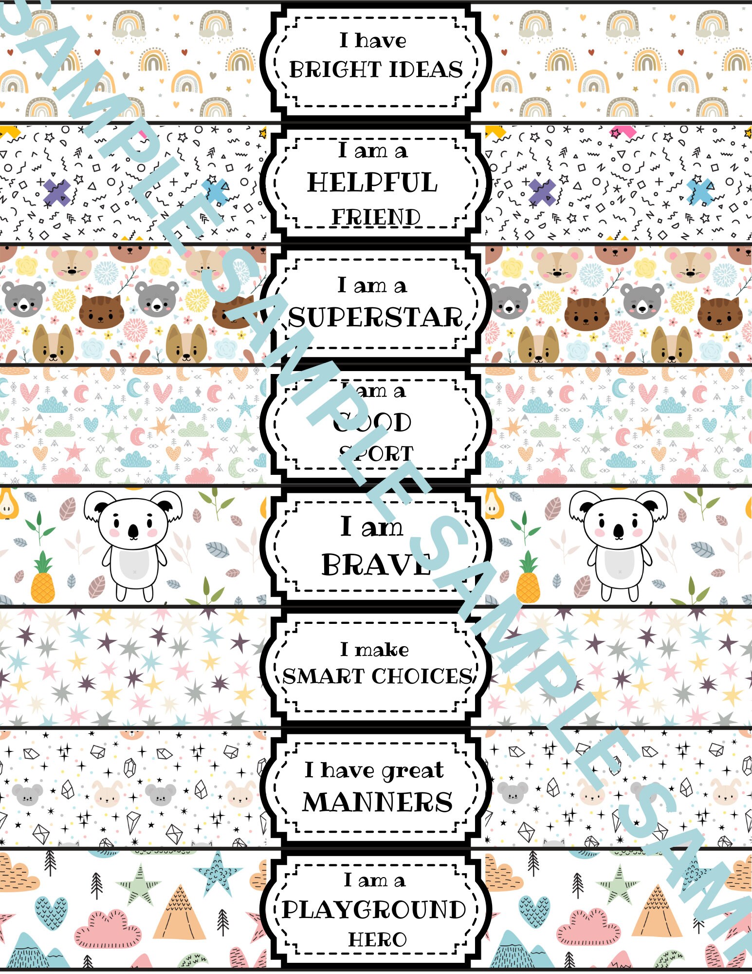 brag-bracelets-classroom-management-elementary-education-educational-print-homeschool-digital-download-classroom-rewards-awards-etsy