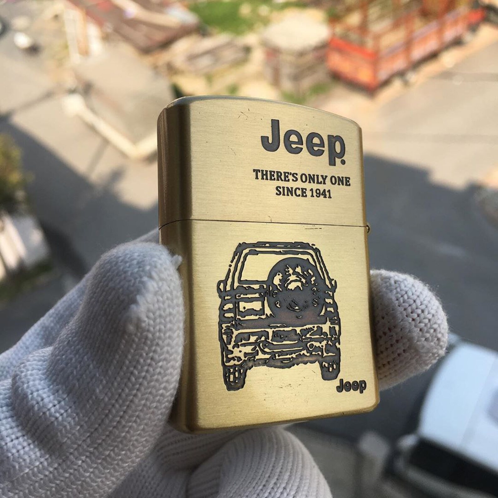 Zippo Jeep Carved Gold Lighters Limited Edition Zippo Etsy