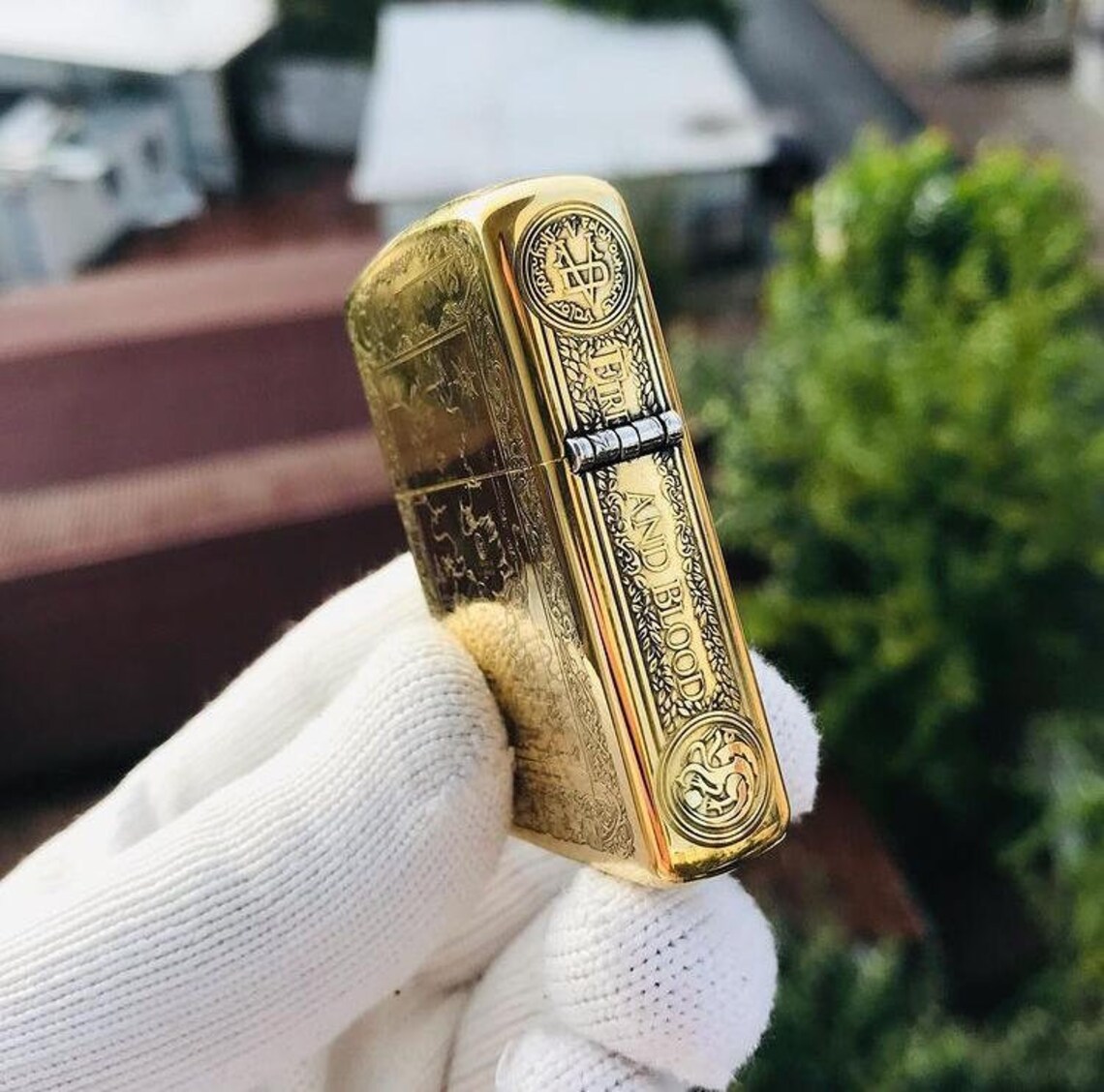 Zippo Game of Thrones Gold Zippo Lighters Limited Edition Etsy