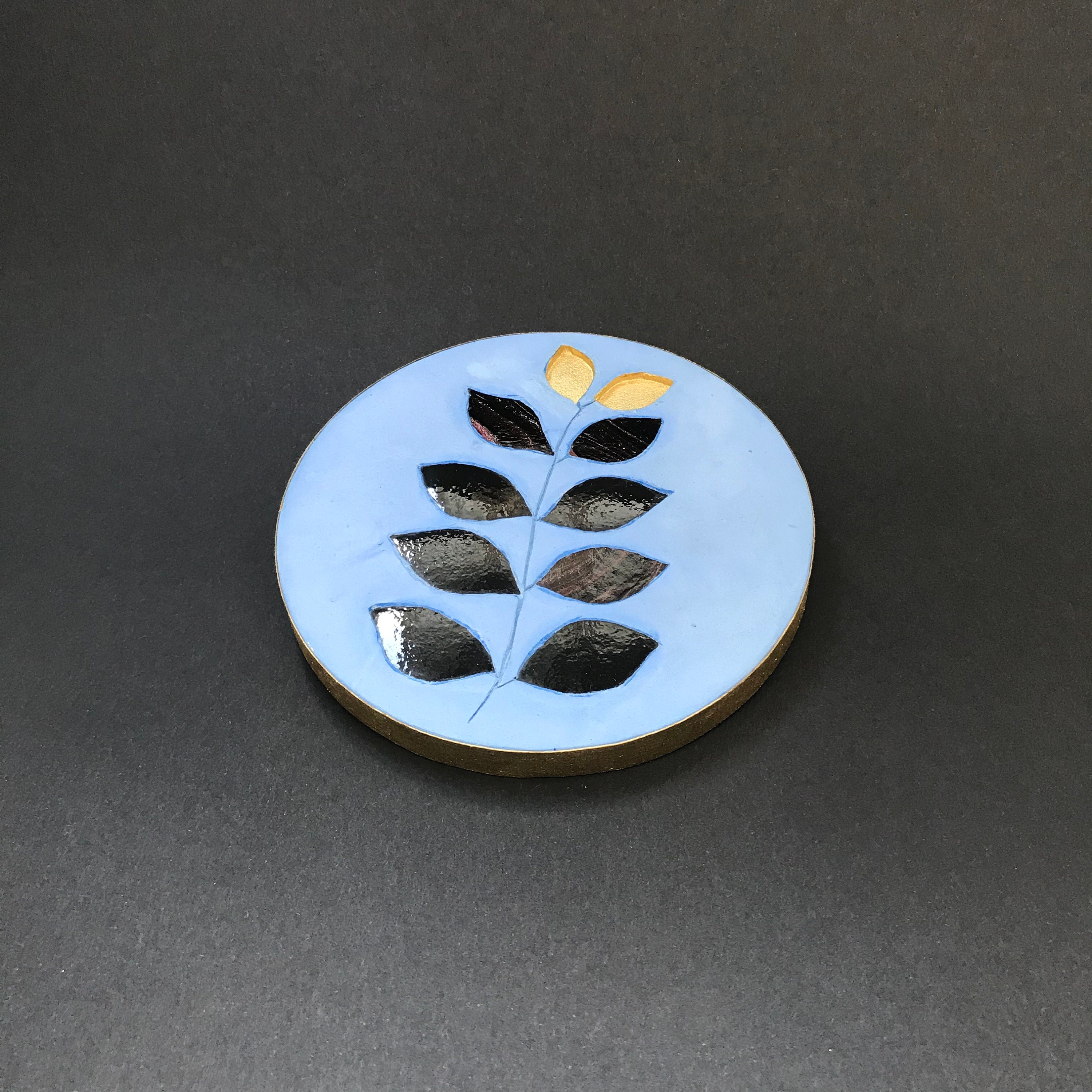 Feuillage Au Crepuscule #1 Décoration Murale Petit Format