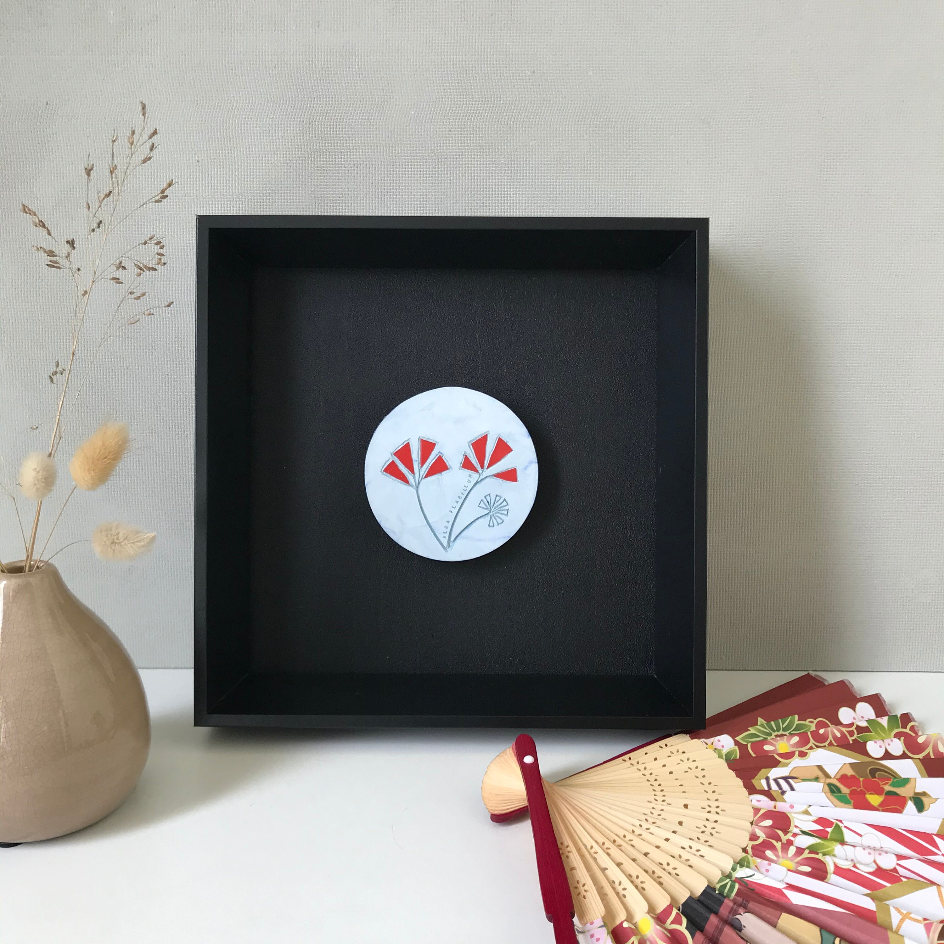 Alga Flabellum Décoration Murale Petit Format