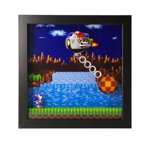 Sonic the Hedgehog 3D Shadowbox