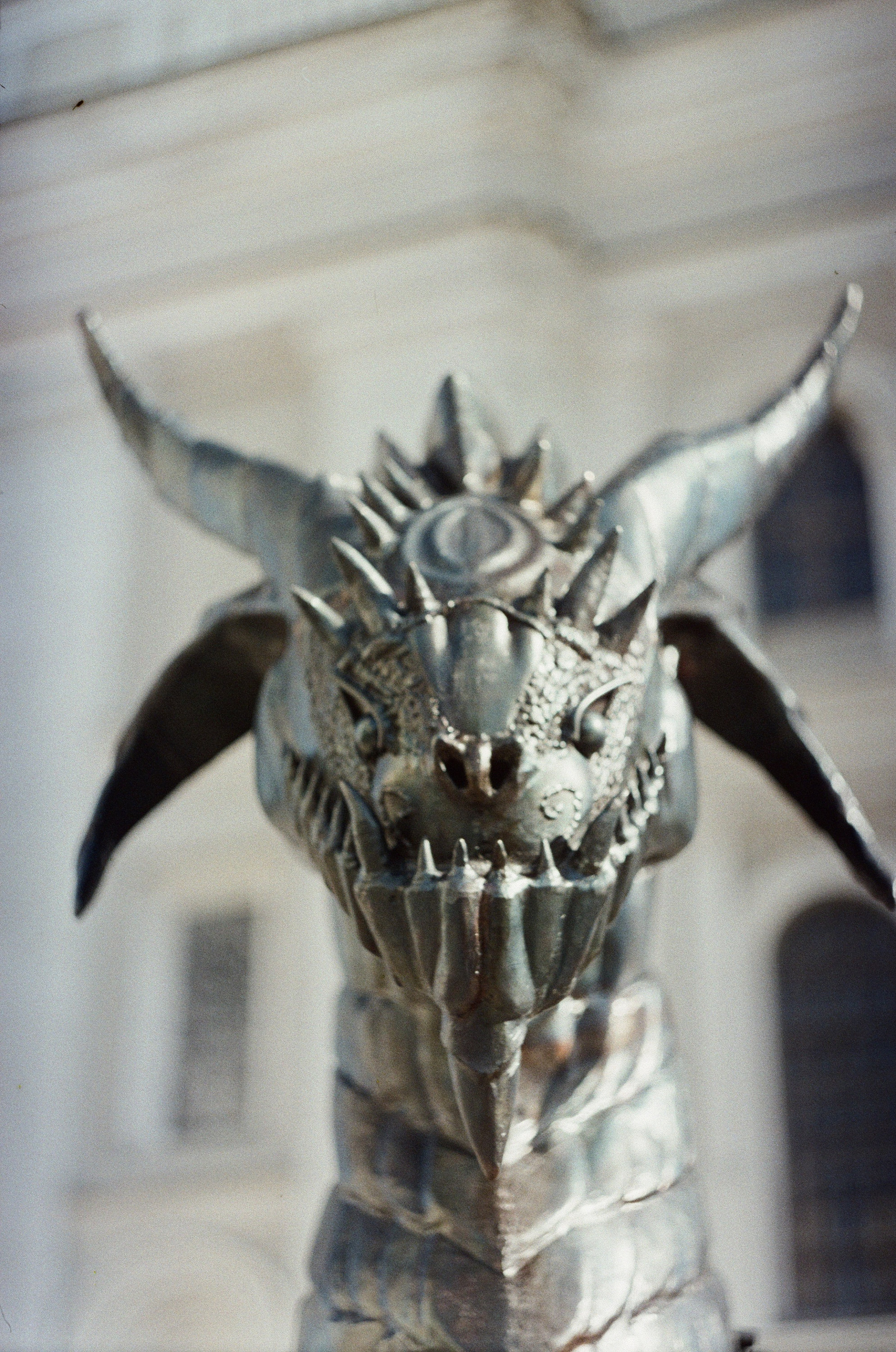 UA Dragon Head From Metal Fantasy Lovers Etsy Canada