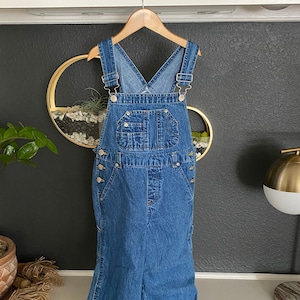 vintage Toddler Denim Overalls, Canyon River Blues Taille 3T, USA Fabric