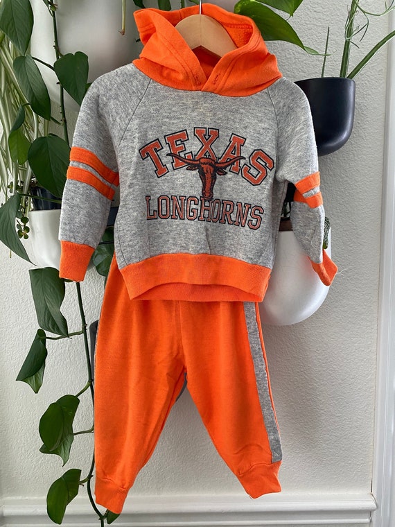 UT Longhorns Toddler Sweatsuit with hoodie and pan