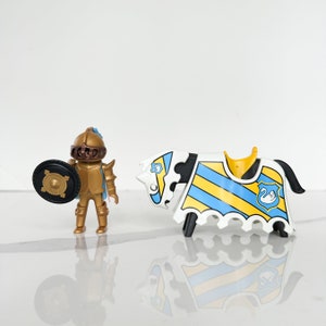 1974 Geobra Playmobil Knight with Horse