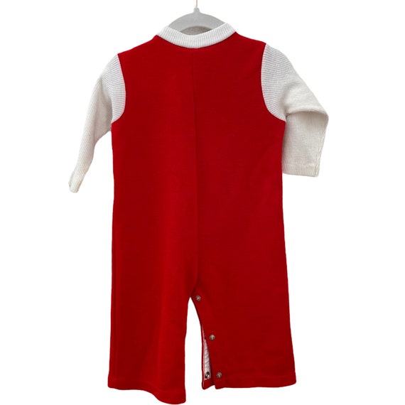 Vintage Baby Cars Romper, 70s Style - image 3