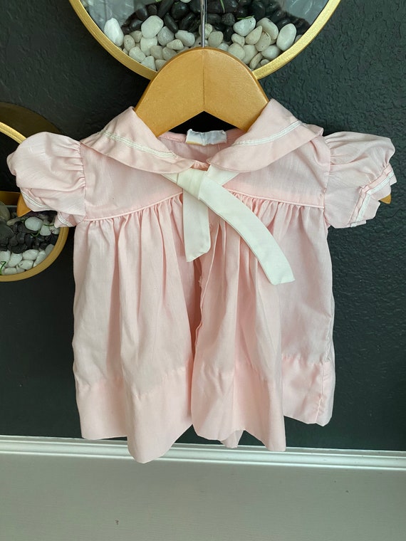 Vintage Baby Sailor Dress, CI Castro 3-6 Months Pi