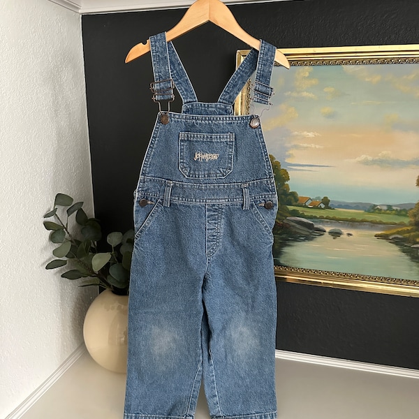 90s Johnny Boy Toddler Boys Overalls size 3T