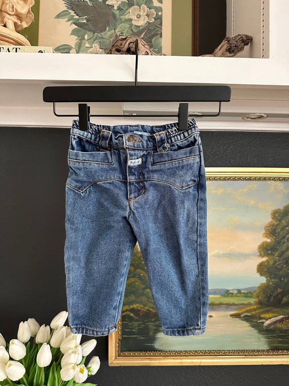 Vintage Bugle Boy Toddler / Baby Denim Jeans Size 12 Months - Etsy