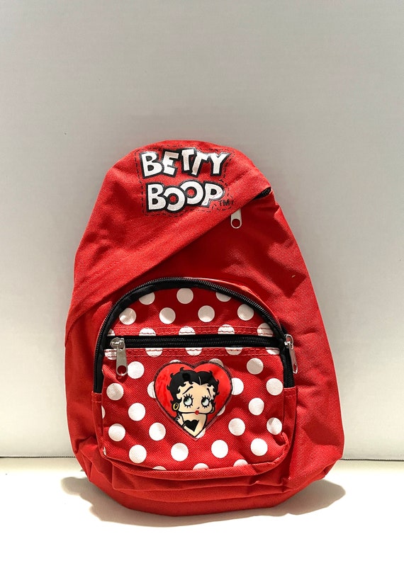 Betty Boop Mini Red Backpack