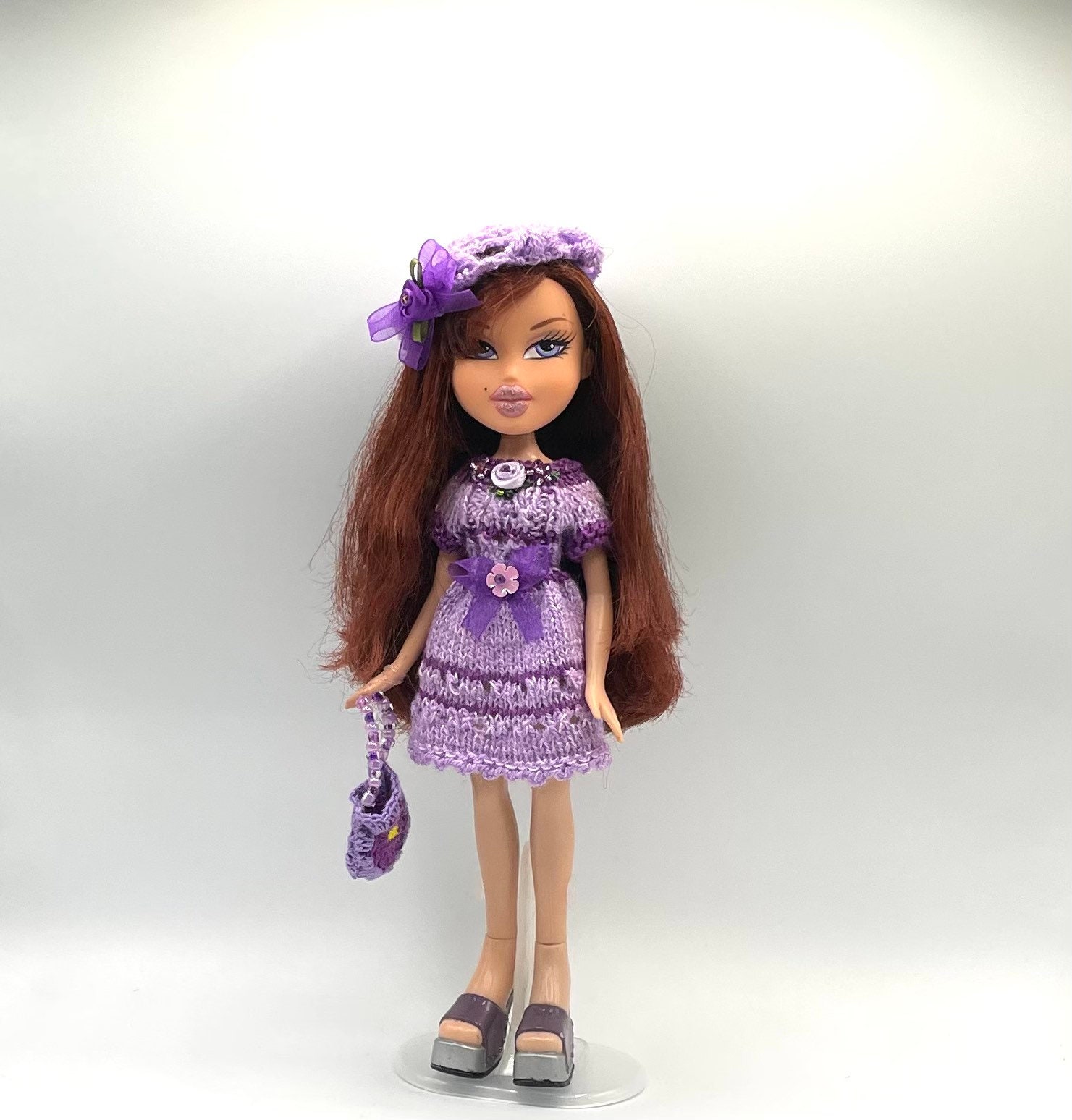 purple bratz outfit