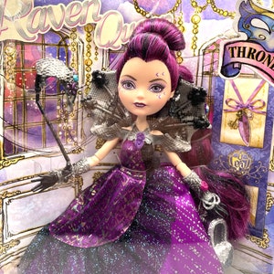 Ever After High First Chapter Raven Queen Doll / HTF Dress Shoes