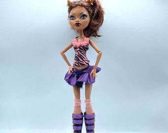 Monster High Doll Clawdeen Wolf / Basic/ Collectibles / Rare/ 