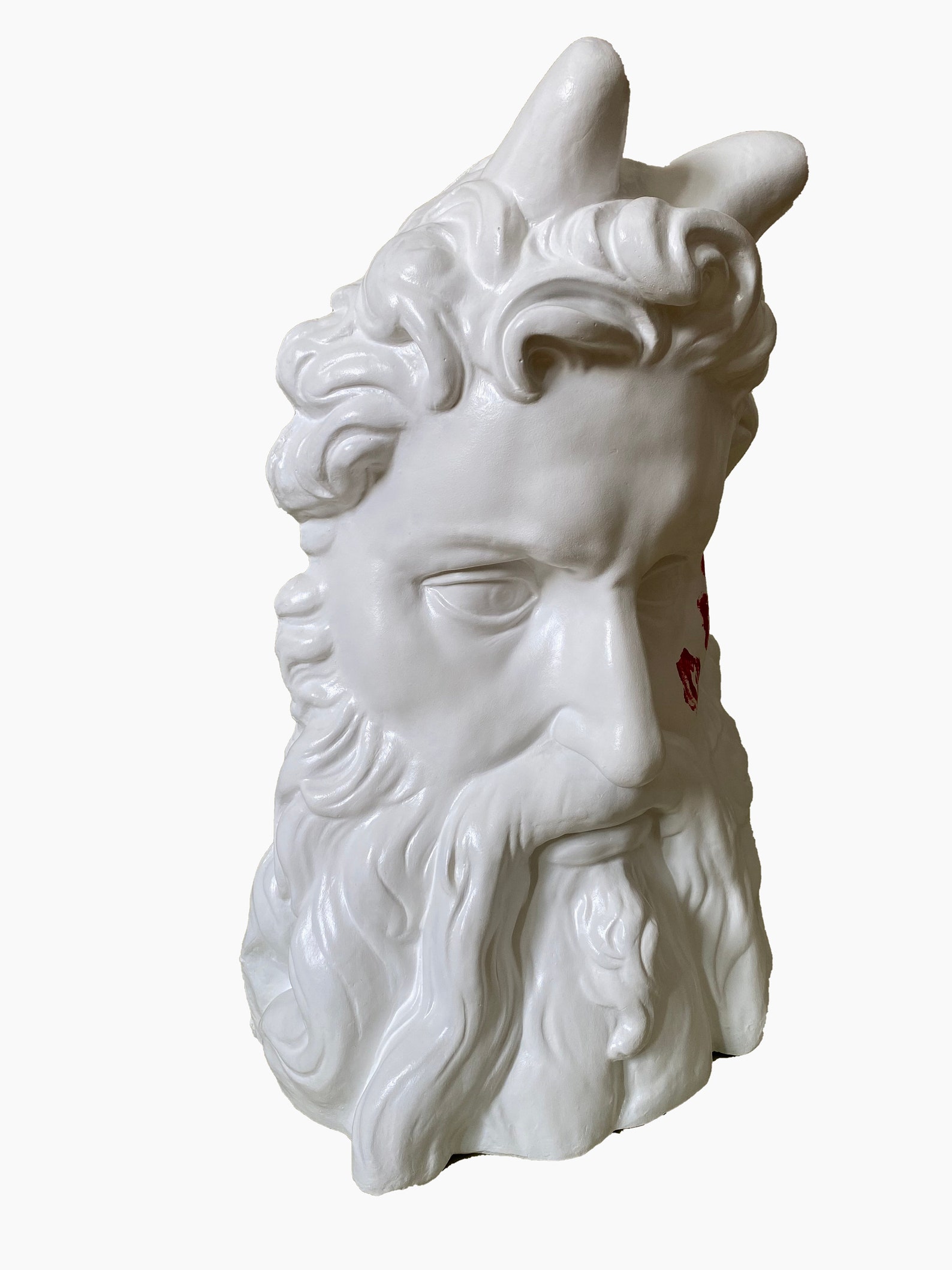 Moses head Michelangelo pop art sculpture modern sculpture ...