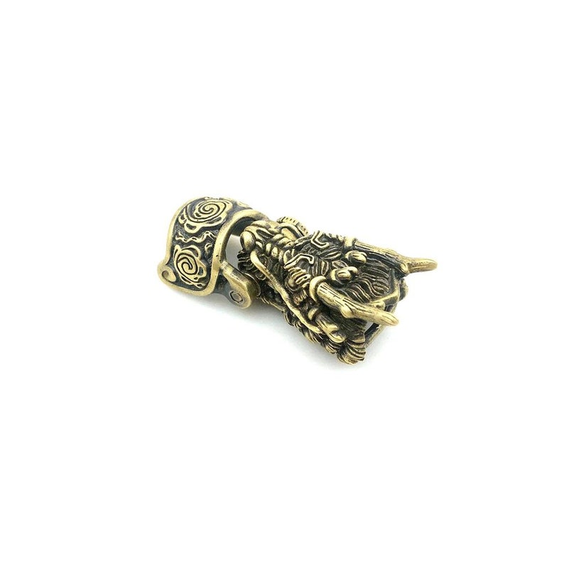 Dragon Paracord Shackle Brass Clasp Paracord Buckle - Etsy