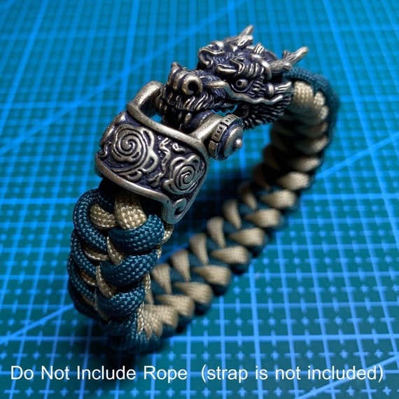 Drache Paracord Schäkel Messing Schließe Paracord Schnalle Zubehör