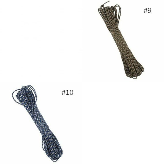 2mm Paracord Rope, Camouflage Paracord, Resistant Cord, Craft Survival  Bracelets, Make Key Holder, Choose From 6 Different Colors 