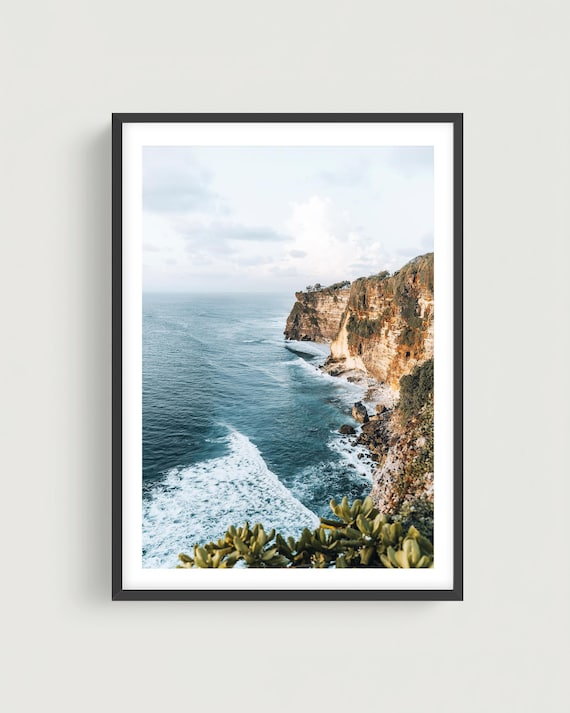Ocean Cliffs Wall Art - Rocky Coastline Fine Art Photography Print
