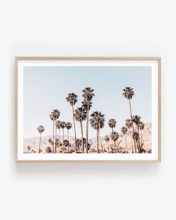 Palm Springs Landscape Wall Art - California Mountains Photography Print